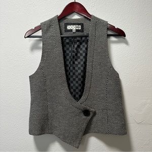 vans vest checkered top